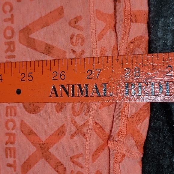 VINTAGE VS VSX SPORT RACERBACK STRAPPY ORANGE LOGO TANK-TOP - Picture 6 of 13